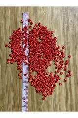 3mm Kum Boncuk. Kırmızı.