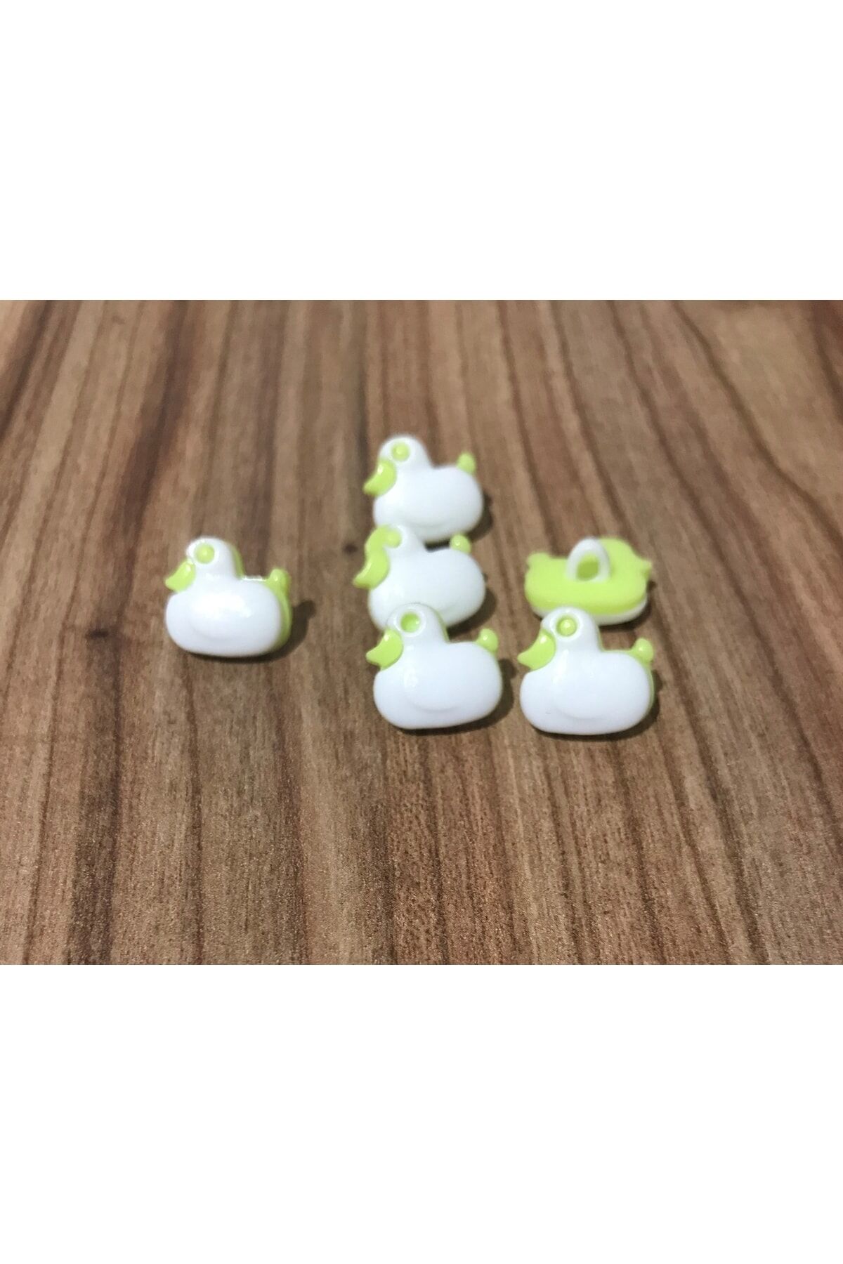 Plastik Bebek Düğmesi Ördek.