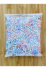 3mm Kum Boncuk. Renkli. Net:50 Gram.