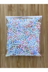 3mm Kum Boncuk. Renkli. Net:50 Gram.