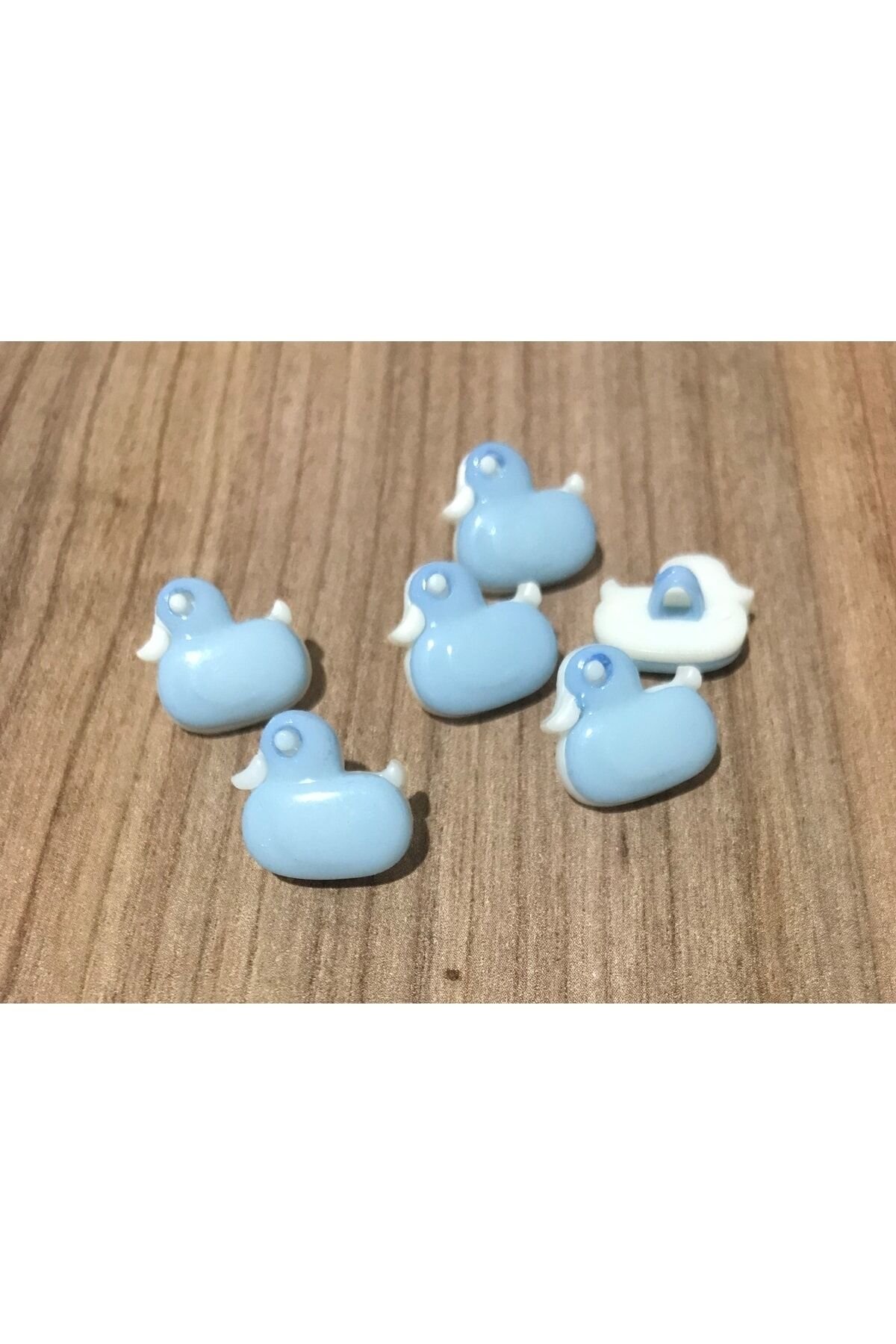 Plastik Bebek Düğmesi Ördek.