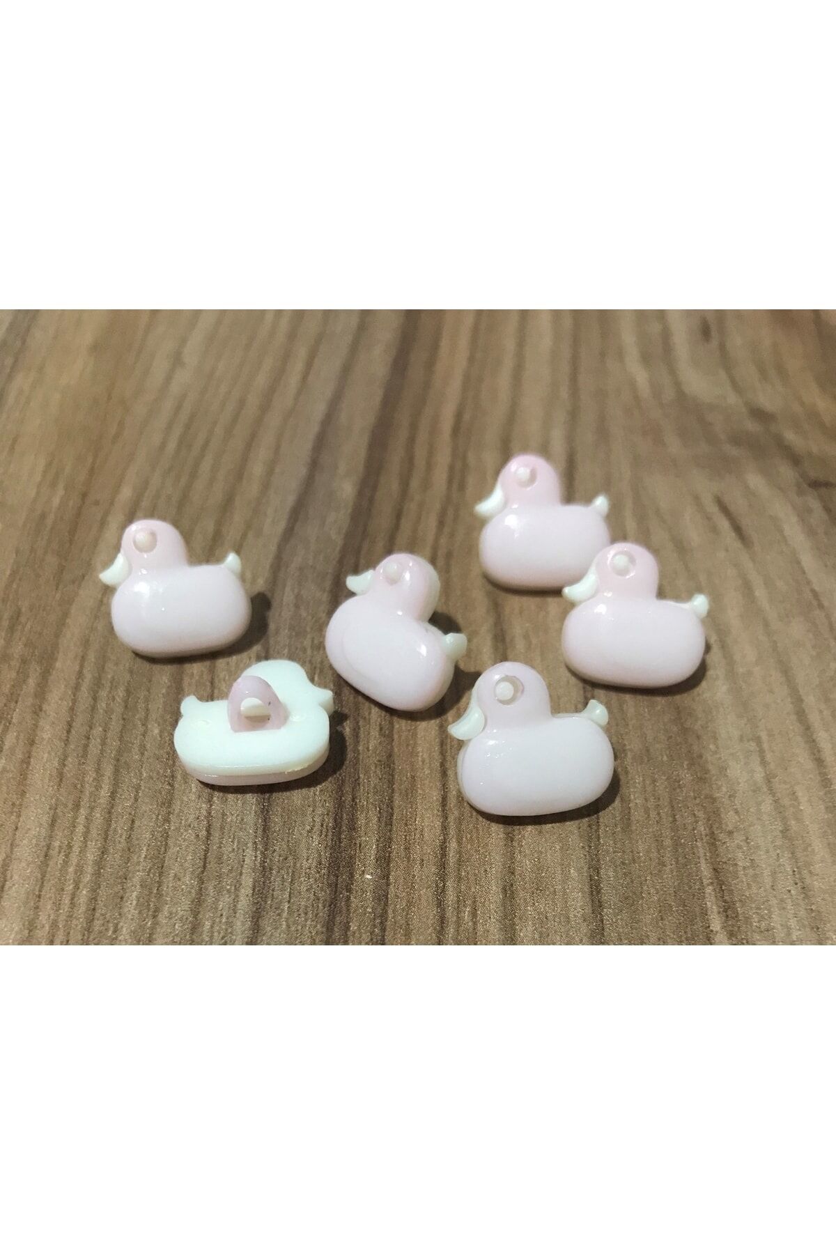 Plastik Bebek Düğmesi Ördek.