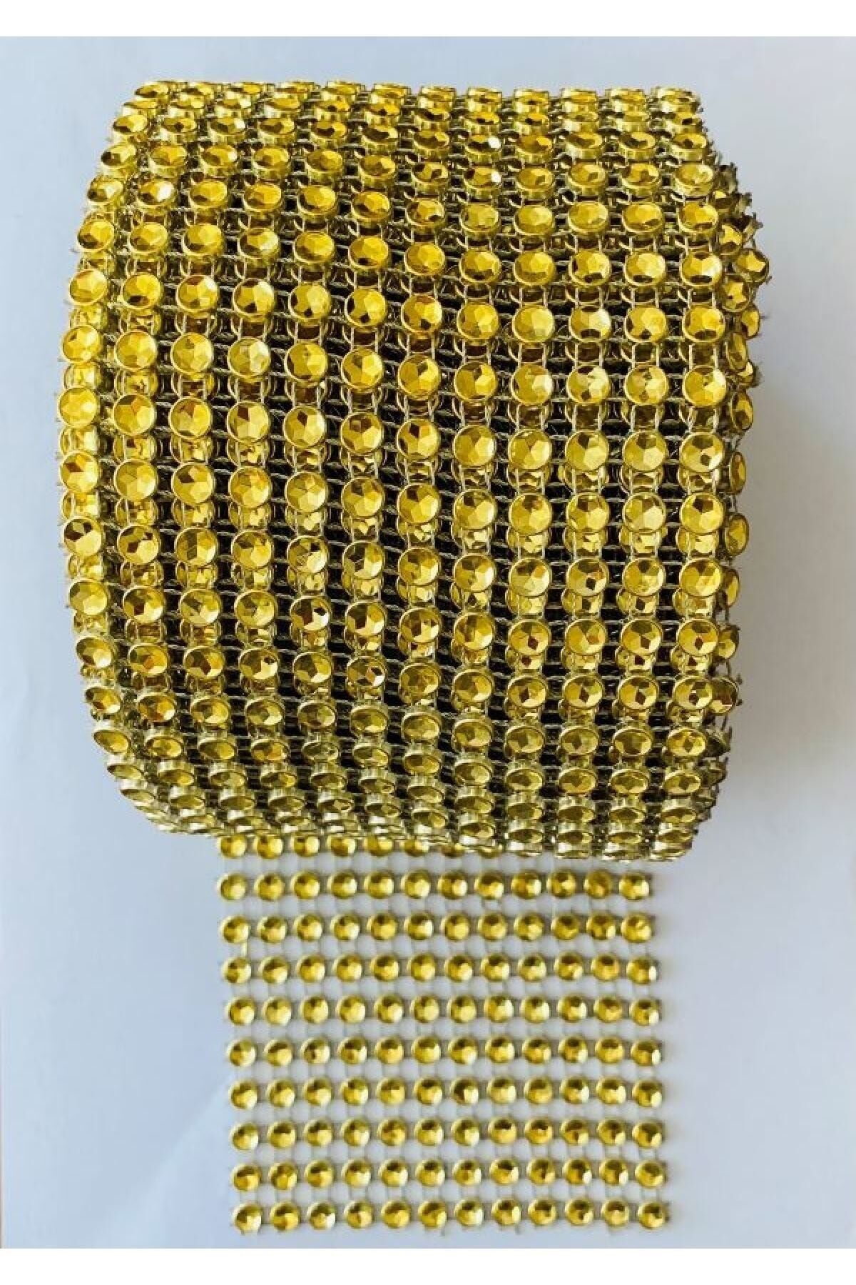 Taşlı Dekoratif Şerit 6mm. 1.15 Metre.