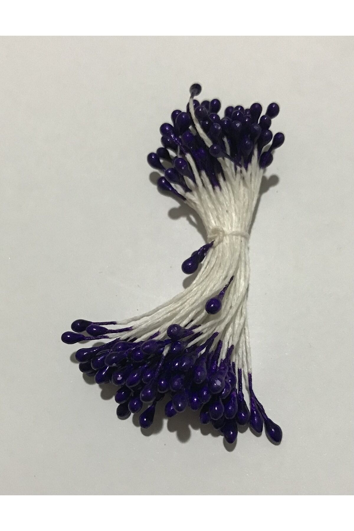 El Işi Nakış Çiçek Tohumu Koyu Mor 3 Lü