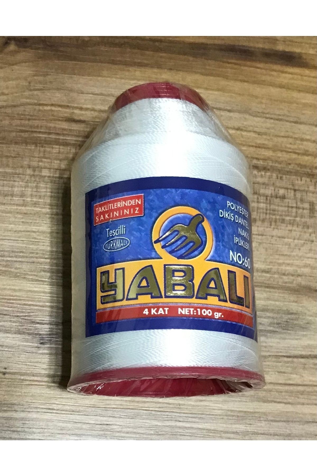 100 Gram Polyester No:60. 4katlı Oya Dantel Ipi.