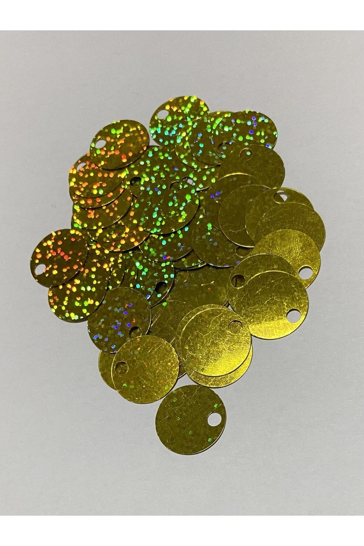 Patik, Çanta, Supla Ve Makrame Pulu 20mm 25gr.takriben 185 Adet.  Gold.