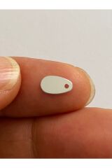 Yazma, Havlu, Abiye, Çeyizlik Işleme Damla Pul. 9x5mm. 20gr. Takriben 1120 Adet. No:1 Renk:gümüş.