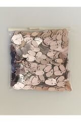 Yazma, Havlu, Abiye, Çeyizlik Işleme Damla Pul. 9x5mm. 20gr. Takriben 1120 Adet. No:4