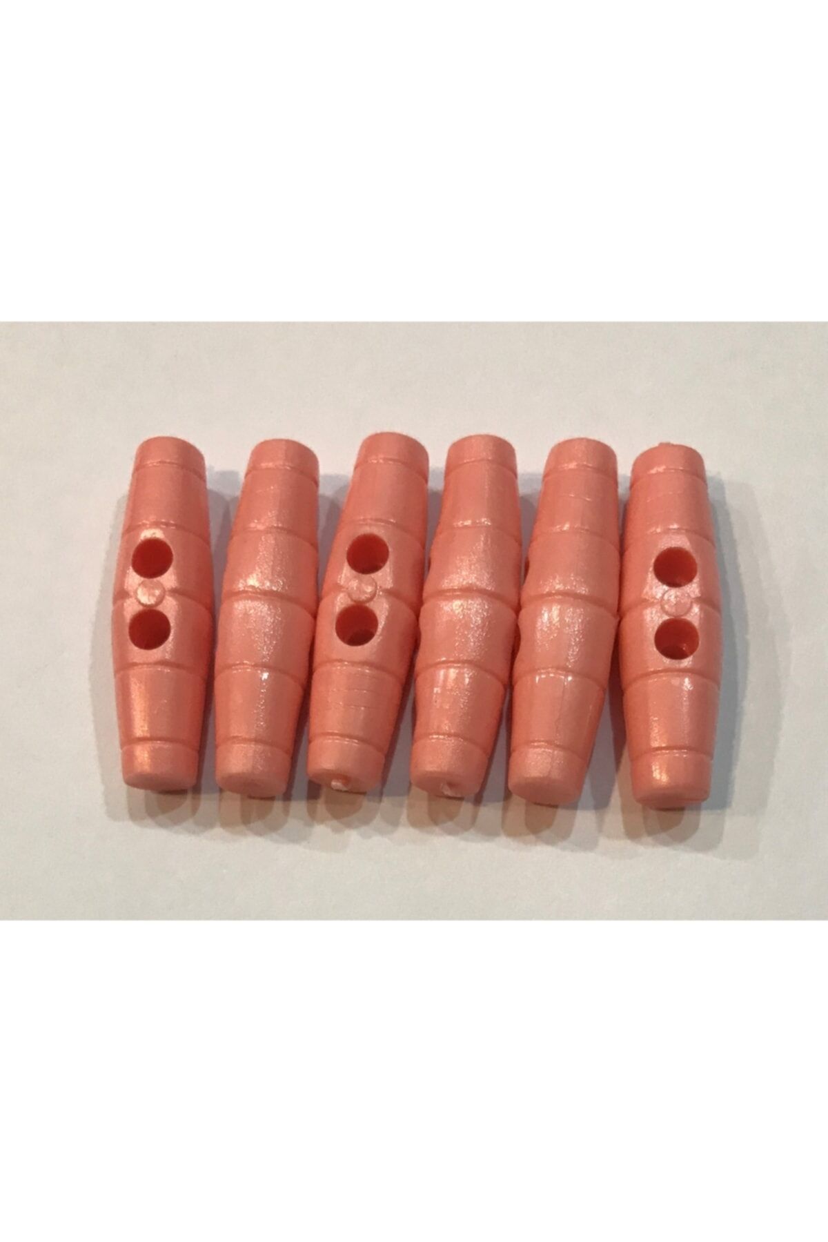 Plastik Çoban Düğme 38mm 6'lı Paket. Yavru Ağzı.