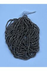 Kurşuni Renk. Kum Boncuk Çekoslovakya, Adana, Hapishane Işi, Iğne Oyası Ve Işleme Boncuğu 12dizi