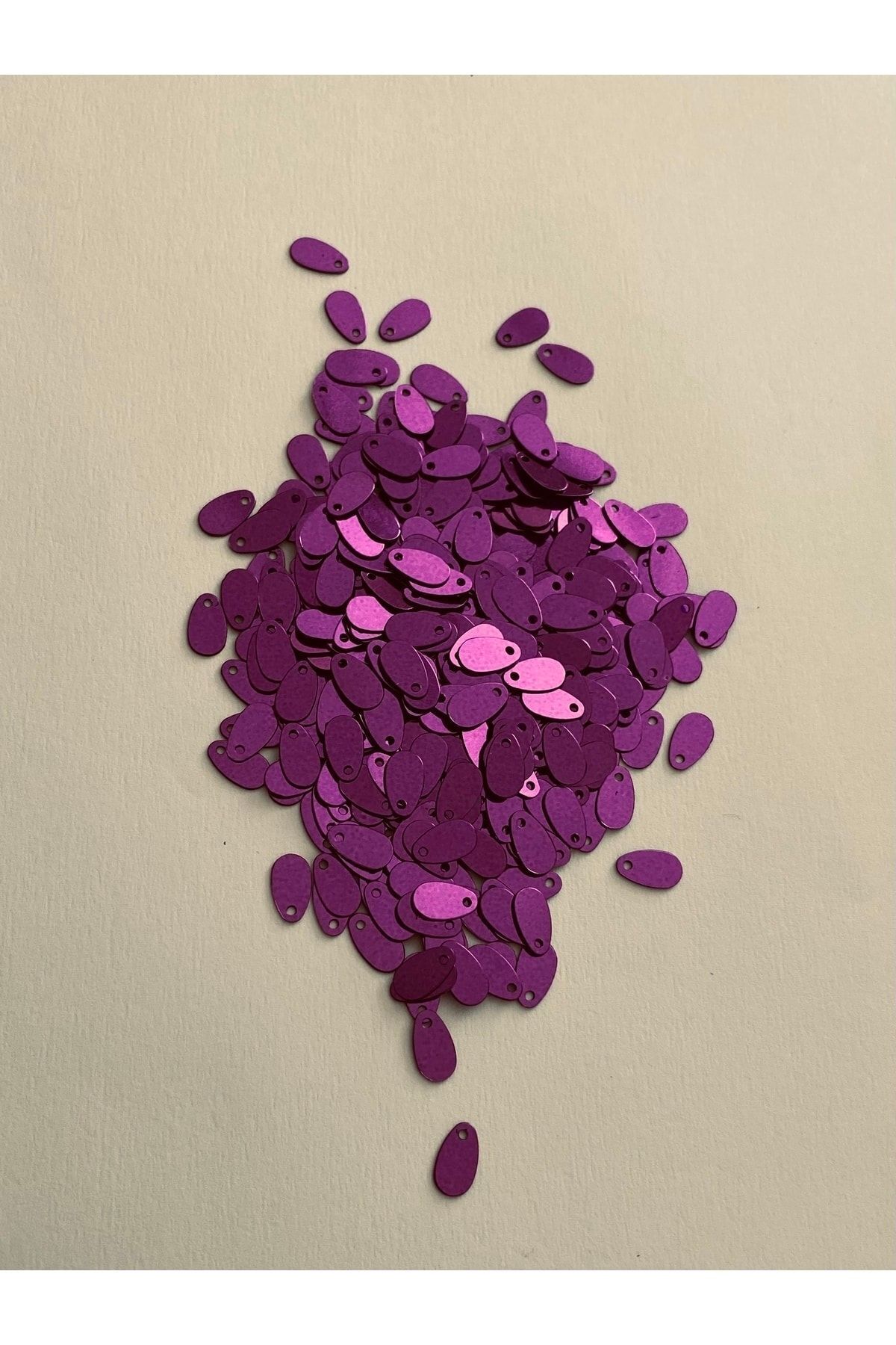 Yazma, Havlu, Abiye, Çeyizlik Işleme Damla Pul. 9x5mm. 20gr. Takriben 1120 Adet. No:15