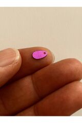 Yazma, Havlu, Abiye, Çeyizlik Işleme Damla Pul. 9x5mm. 20gr. Takriben 1120 Adet. No:15