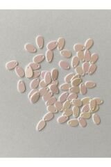 Yazma, Havlu, Abiye, Çeyizlik Işleme Damla Pul. 9x5mm. 20gr. Takriben 1120 Adet. No:21