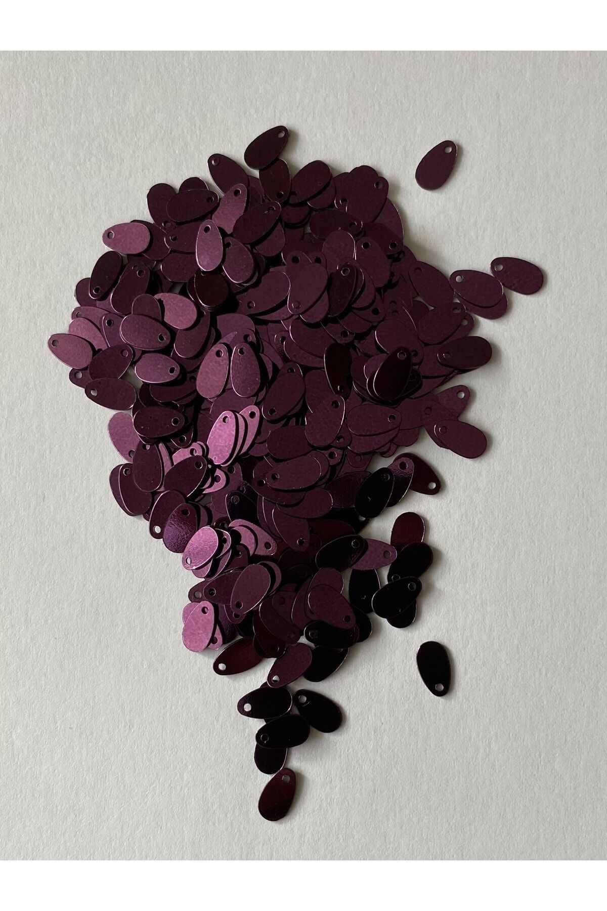 Yazma, Havlu, Abiye, Çeyizlik Işleme Damla Pul. 9x5mm. 20gr. Takriben 1120 Adet. No:20