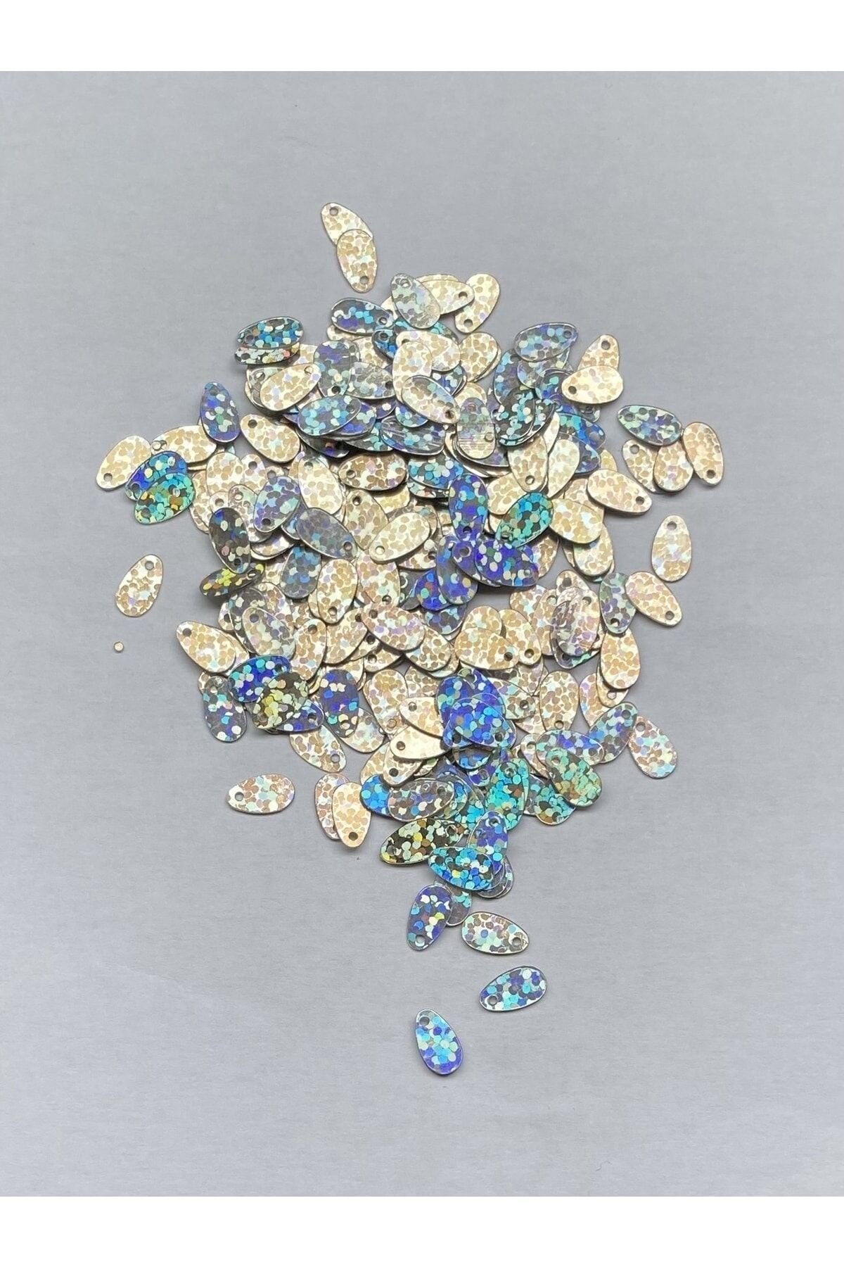 Yazma, Havlu, Abiye, Çeyizlik Işleme Damla Pul. 9x5mm. 20gr. Takriben 1120 Adet. No:23