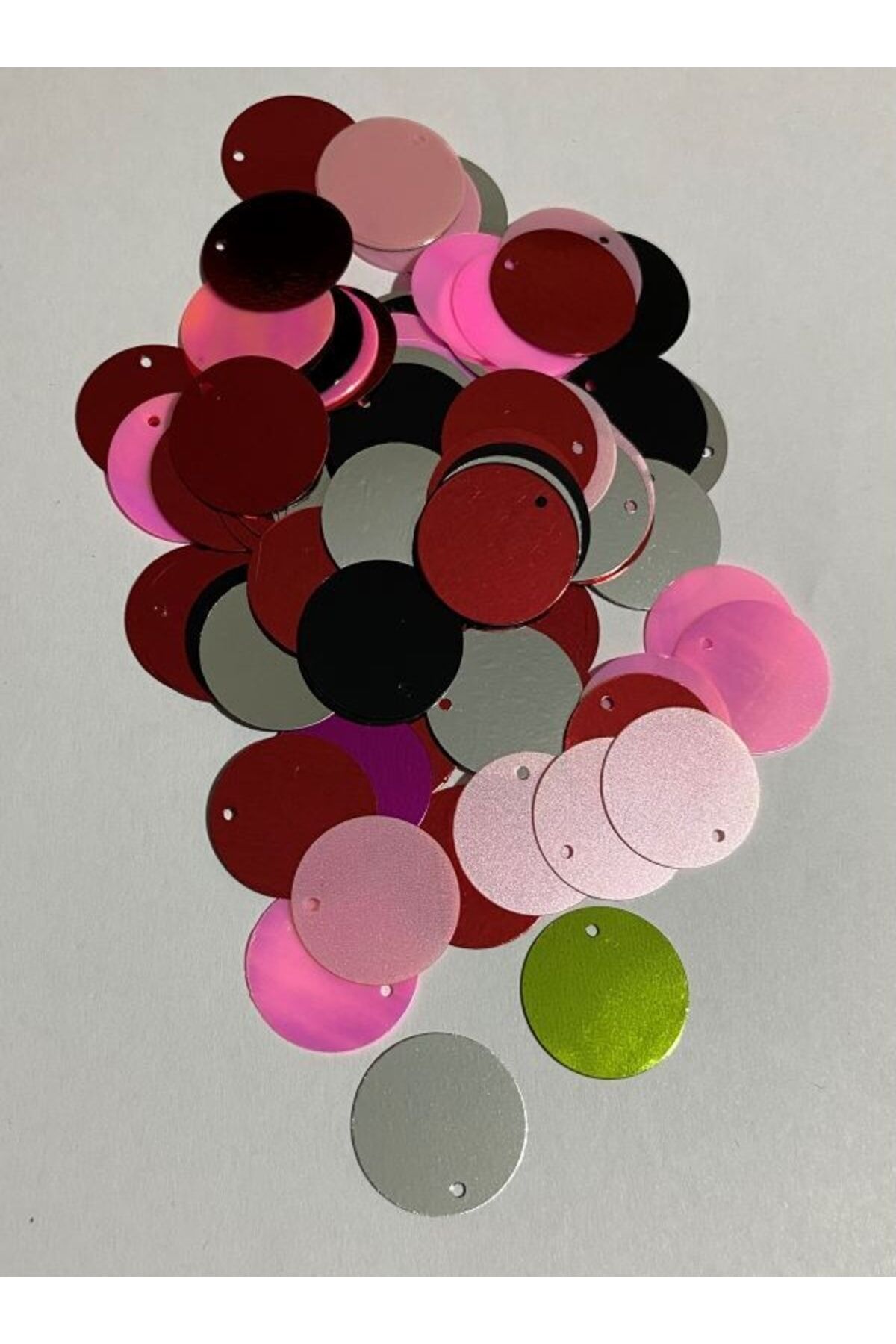 Küçük Delikli Çanta, Cüzdan Ve Abiye Işleme Pul. 20mm. 27gr. Renkli.