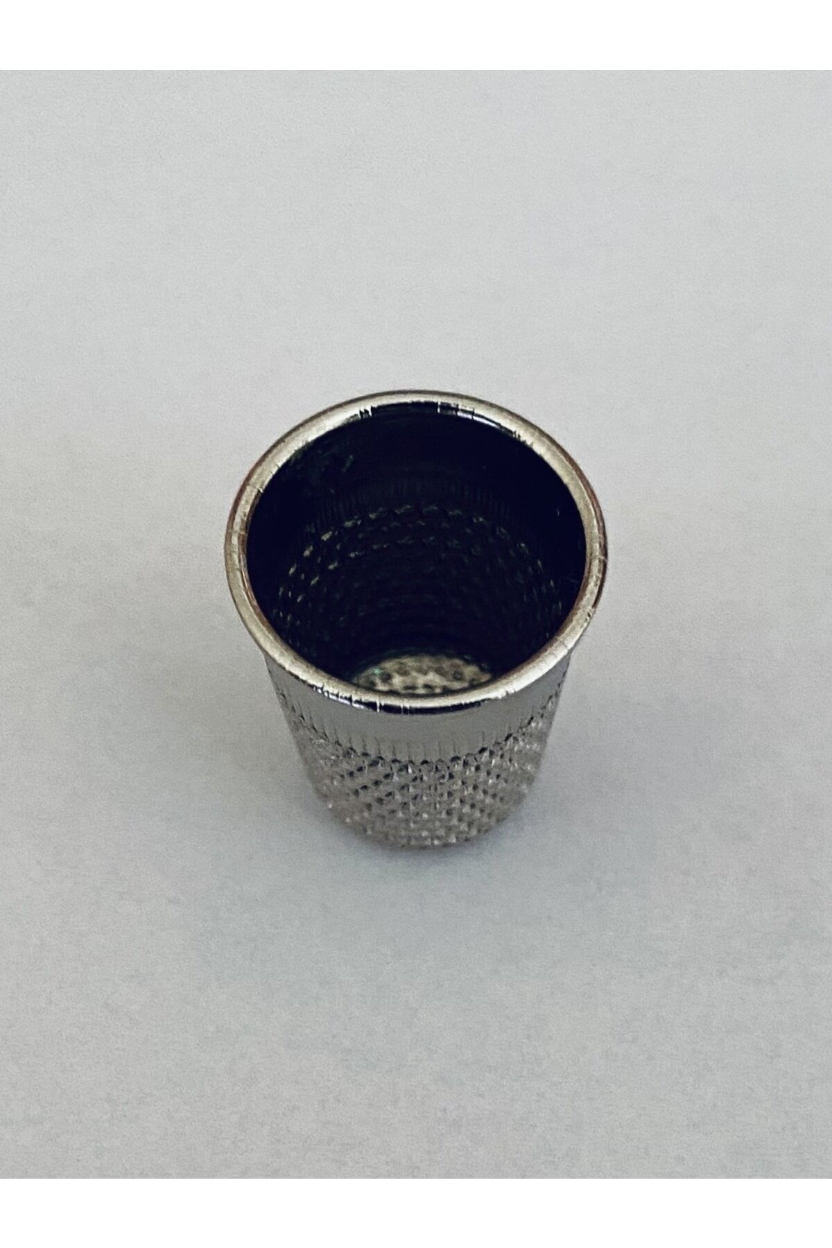 Terzi Parmak Koruma Kapalı Uç Metal Yüksük.