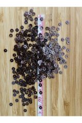 Eskitme Bakır Paslanmaz Tel Kırma El İşleme Pul. 4mm. 50gr.