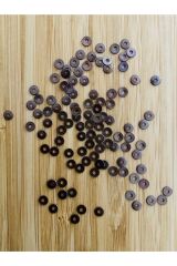 Eskitme Bakır Paslanmaz Tel Kırma El İşleme Pul. 4mm. 50gr.