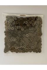 Eskitme Yeşil Oksit Kaplama Paslanmaz Tel Kırma Pul. 5mm. 50gr.