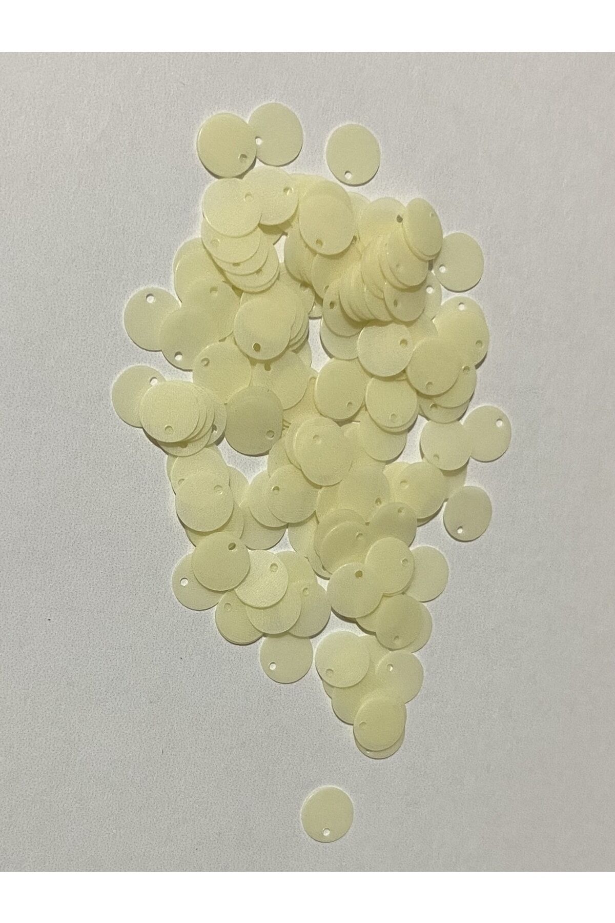 Yan Delikli Oya, Abiye, Havlu Ve Çeyizlik Plastik El Işleme Pul. 8mm.20gr. 750-760 Adet. Renk:20