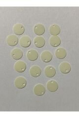 Yan Delikli Oya, Abiye, Havlu Ve Çeyizlik Plastik El Işleme Pul. 8mm.20gr. 750-760 Adet. Renk:20