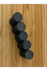 Küçük Güçlü Kömür Magnet Mıknatıs. Ebat: 17x3mm. Paket içeriği: 50 Adet