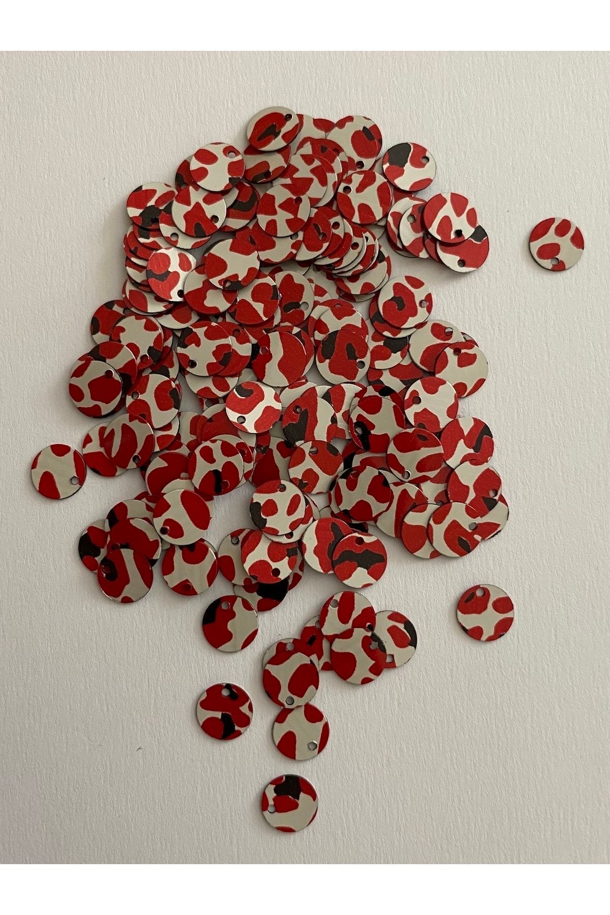 Yan Delikli Oya, Abiye, Havlu Ve Çeyizlik Plastik El Işleme Pul. 8mm.20gr. 750-760 Adet. Renk:4