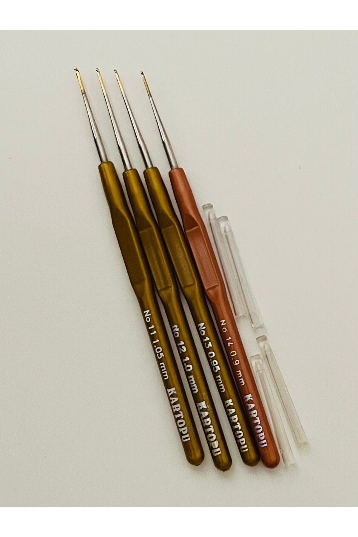 Plastik Saplı Oya Ve Dantel El Örgü Tığ No: 11, 12, 13, 14, 4'lü Set.