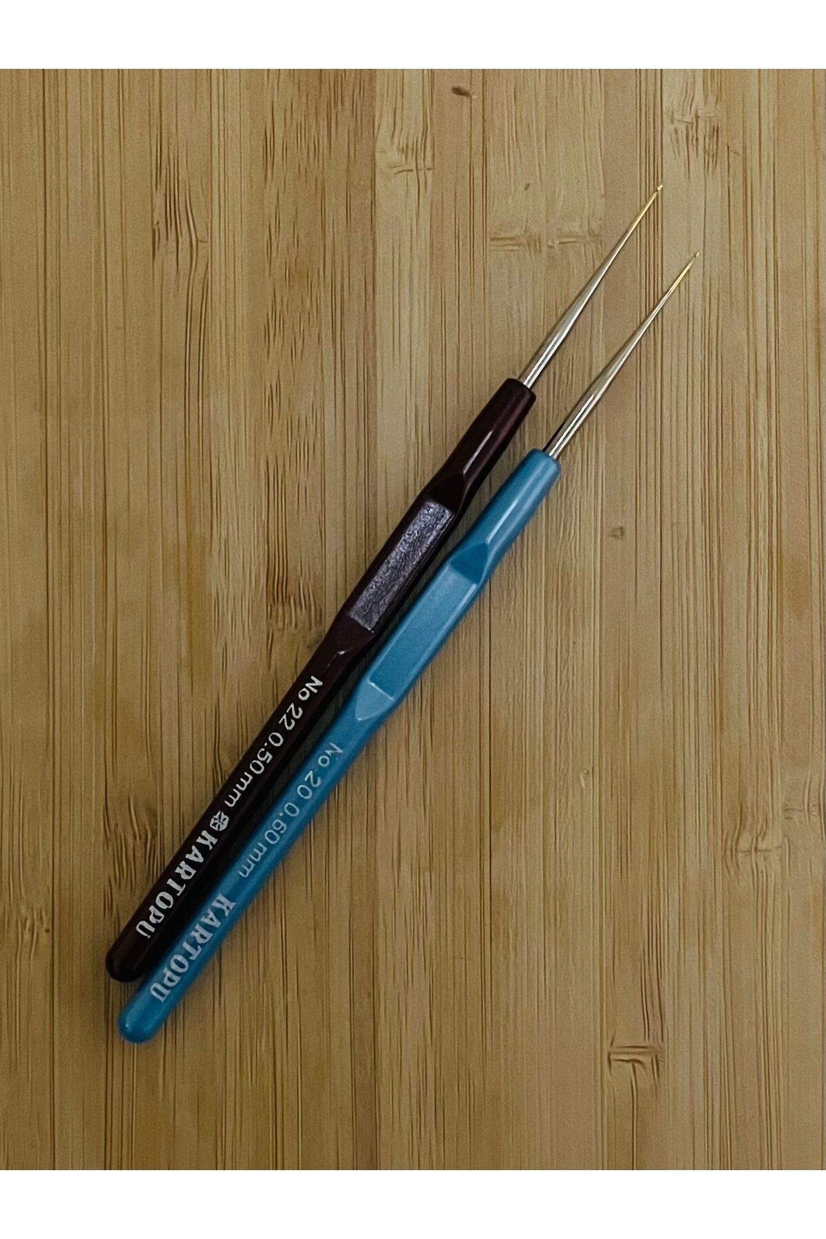 Plastik Saplı Oya Ve Dantel El Örgü Tığ No:20, 22. 2'li Set.