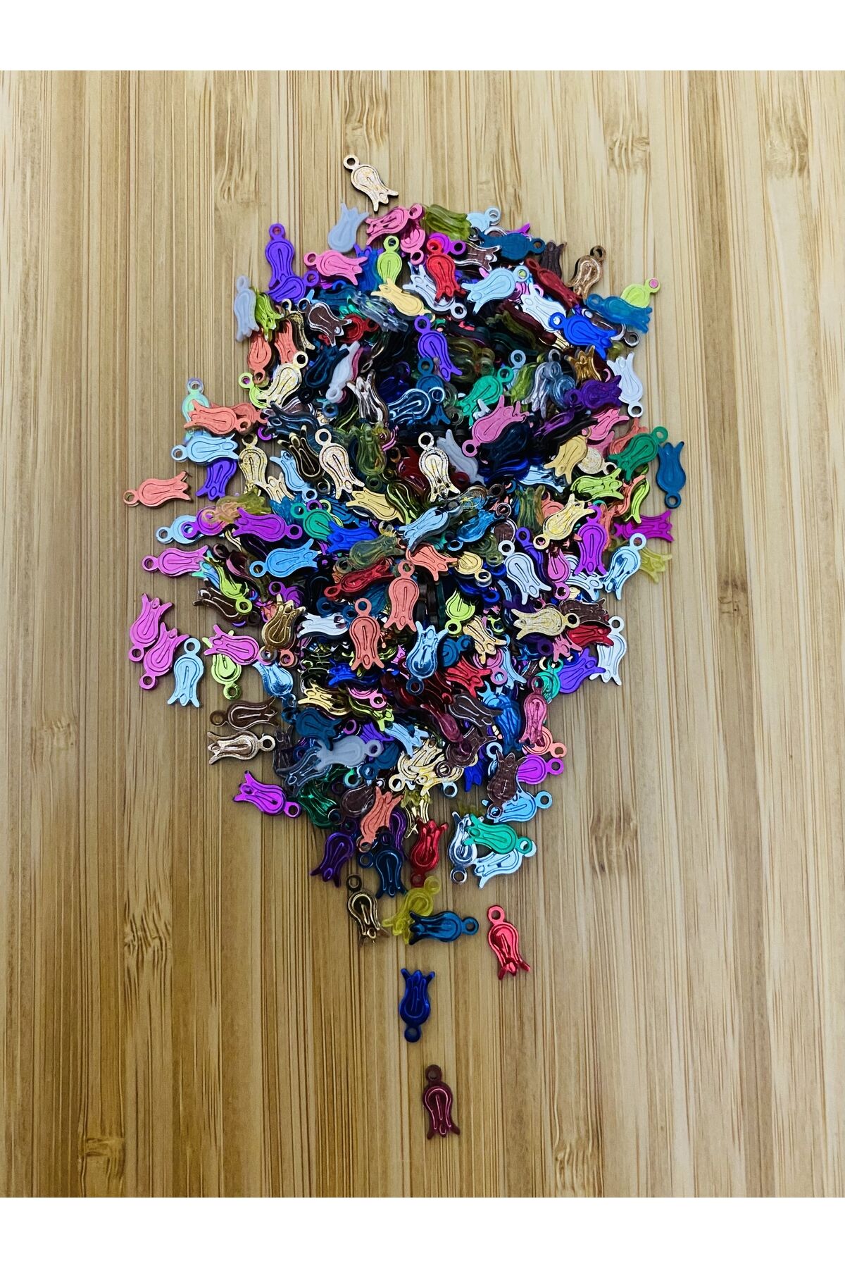 Lale Oya, Abiye, Halhal, Bileklik, Kolye. Pleksi (KALIN) Plastik El Işleme Pul. 20gr. 420-430 Adet