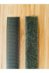 2 cm Asker yeşili Cırt Güçlü Cırtlı Bant 1 metre.