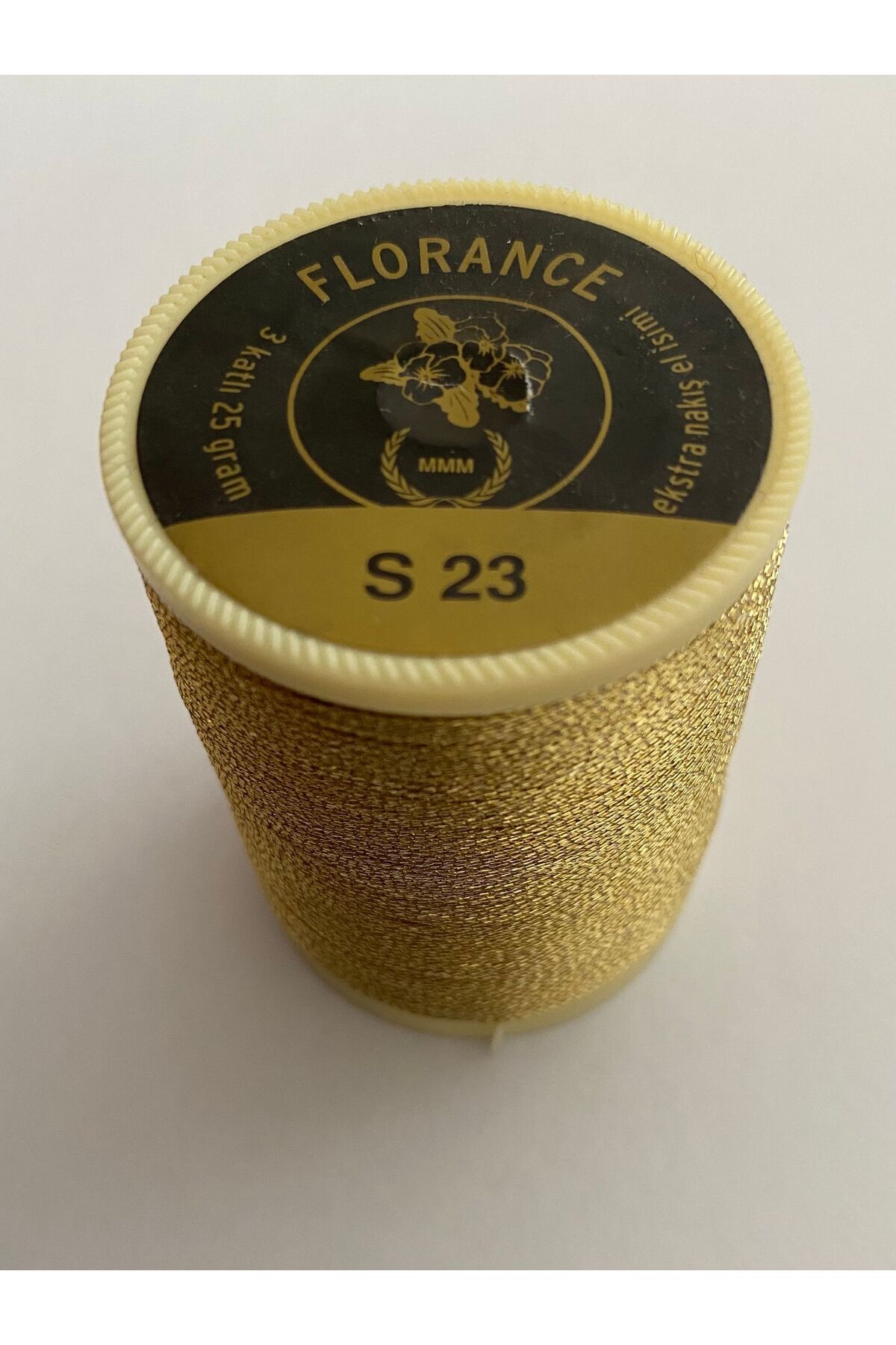 3 Katlı Ekstra El Nakış Simi. 25 Gram. S-23.