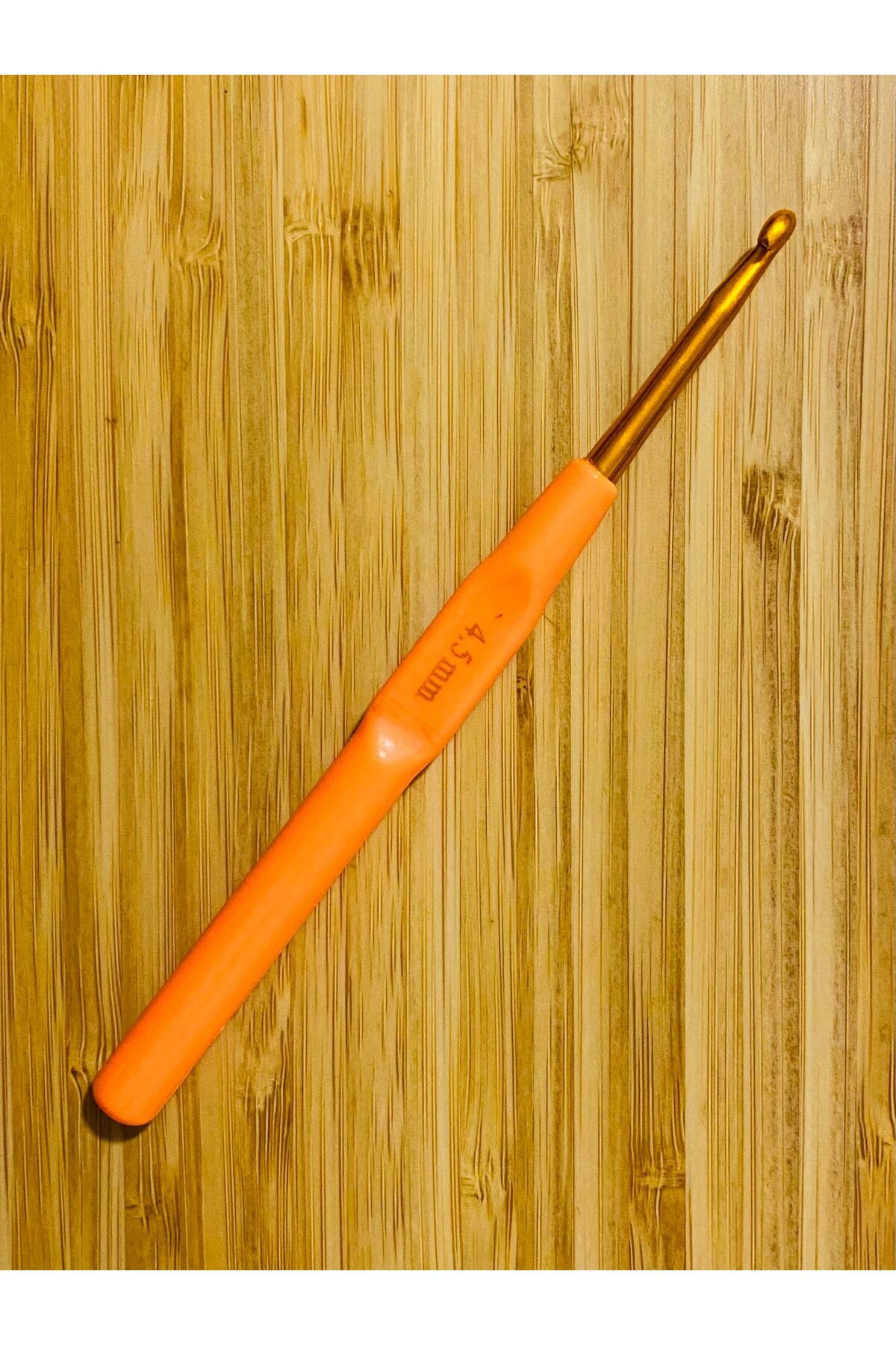 Plastik Saplı Renkli Örgü Tığ. No: 4,5