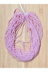 Açık Pembe. Kum Boncuk Çekoslovakya, Adana, Hapishane Işi, Iğne Oyası Ve Işleme Boncuğu 12dizi