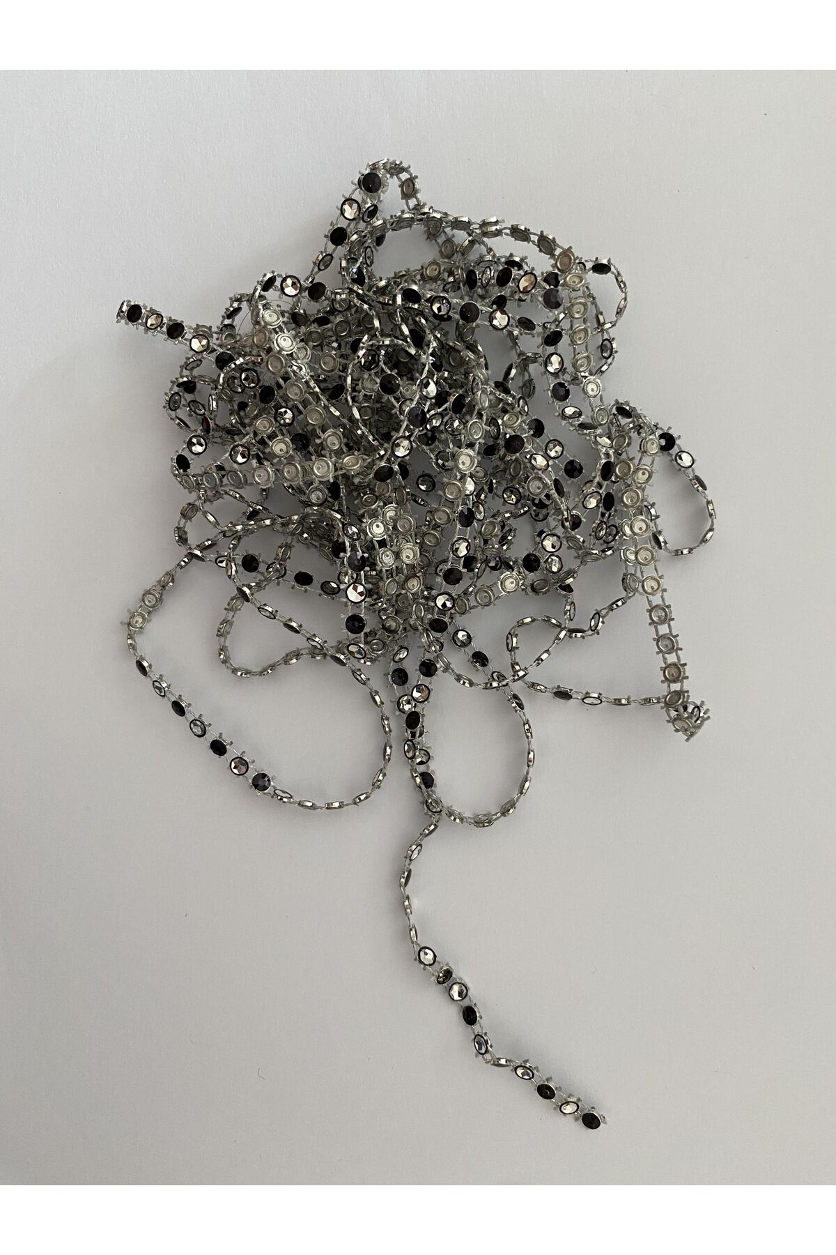 Yazma, şal oyalama taş görünümlü 4mm plastik gofret harç. 4mt 5cm.