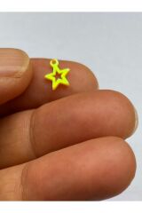 Pleksi Janjan Yıdız Plastik El Işleme Pul 7mm. 15gram. Takriben 410 Adet.